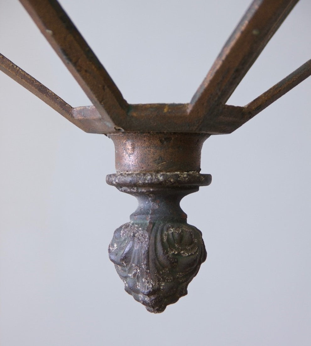 A C19th hexagonal lantern