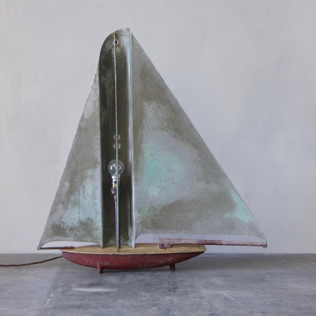 A boat table lamp c.1940