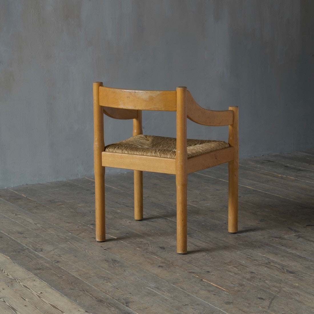 A set of eight Carimate armchairs
