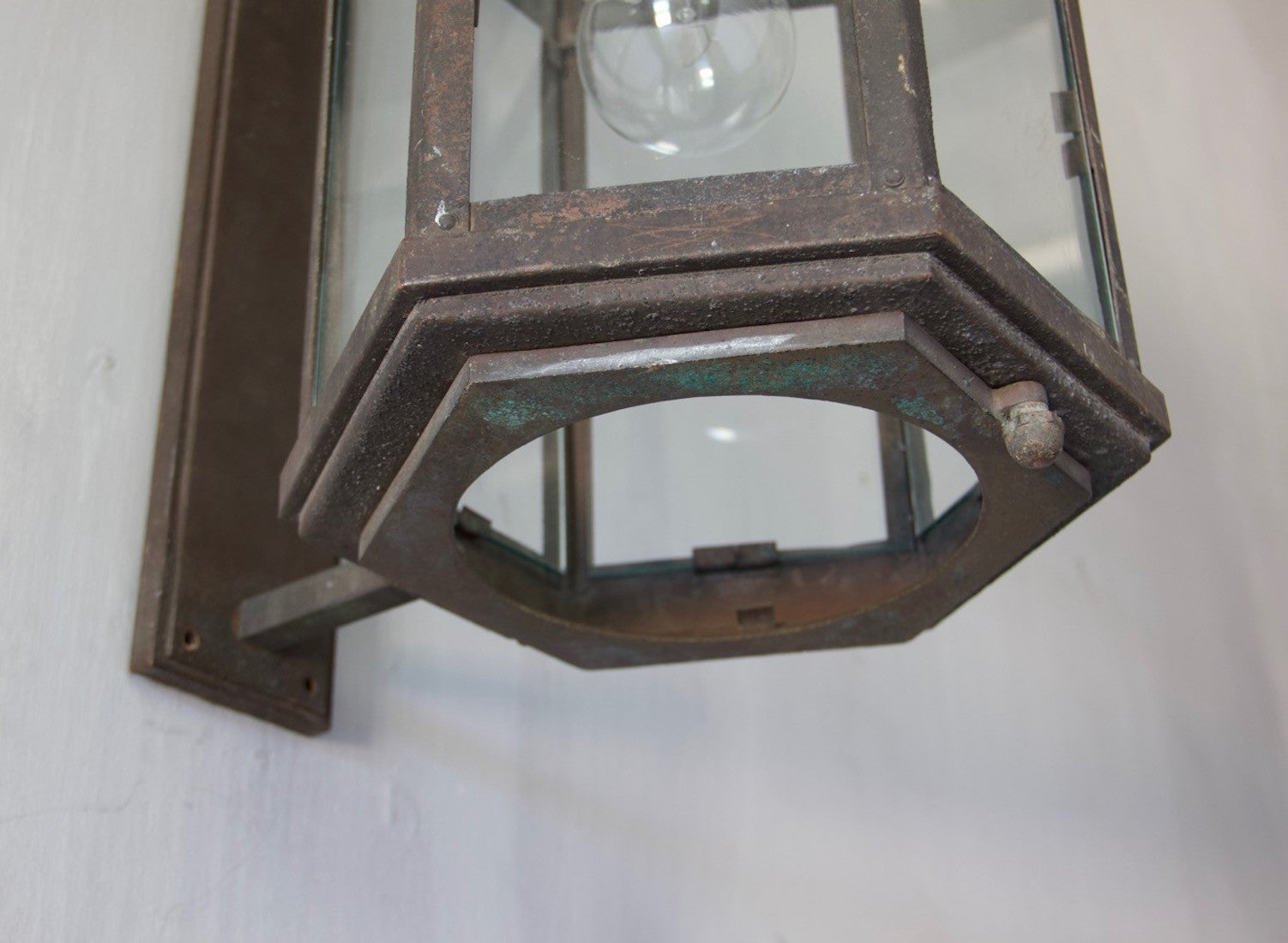 Art Deco wall lantern
