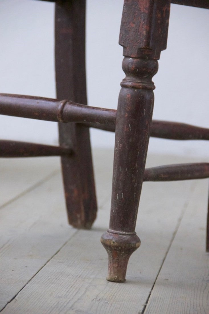 A pair of primitive Irish chairs