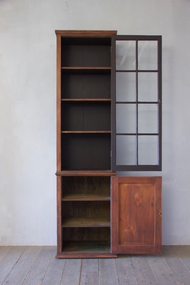 A C18th painted cabinet