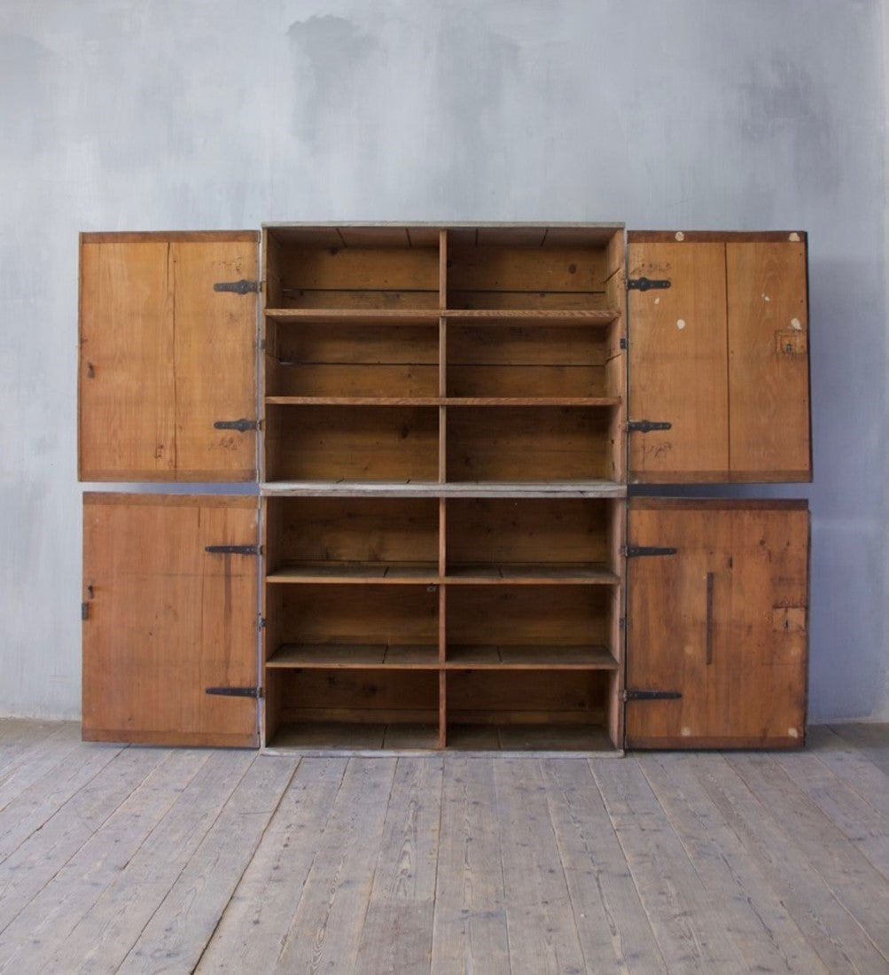 An C18th german cupboard