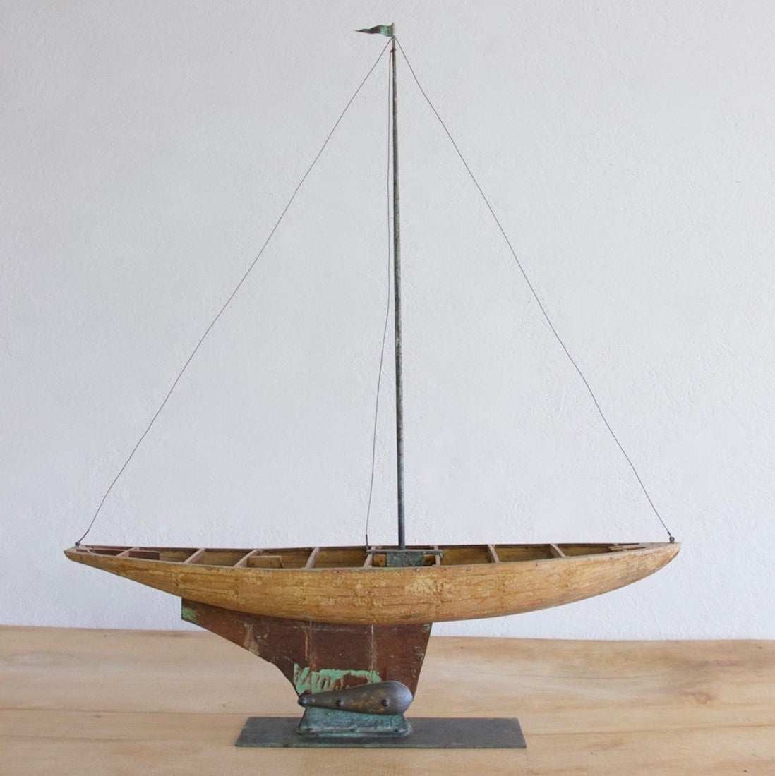 An early C20th pond yacht