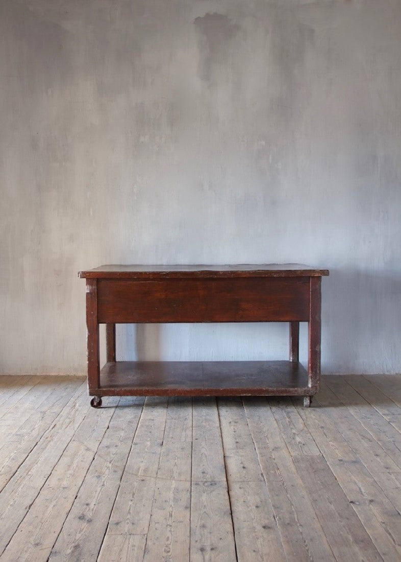 A 19th century baker's table