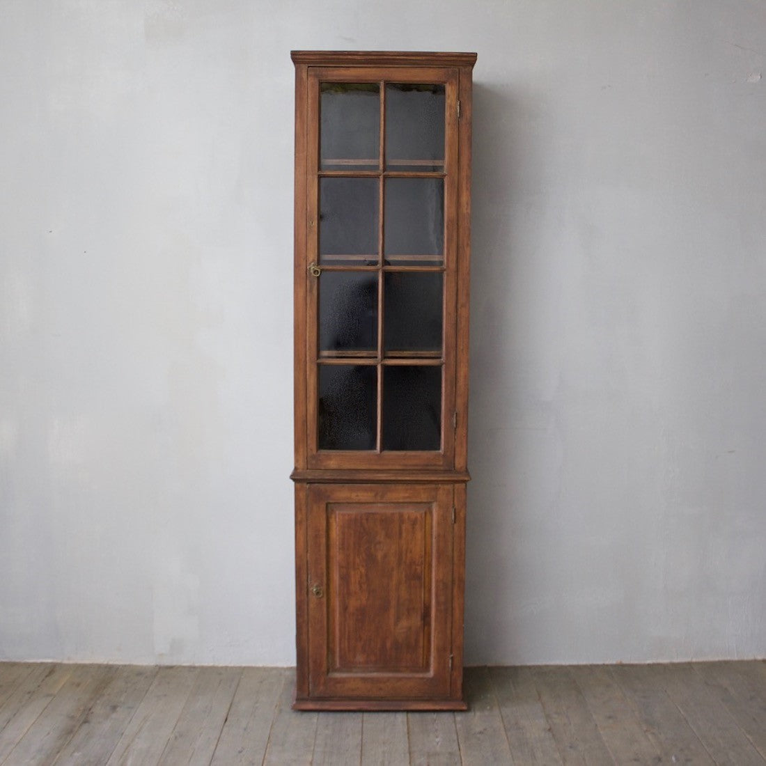 A C18th painted cabinet